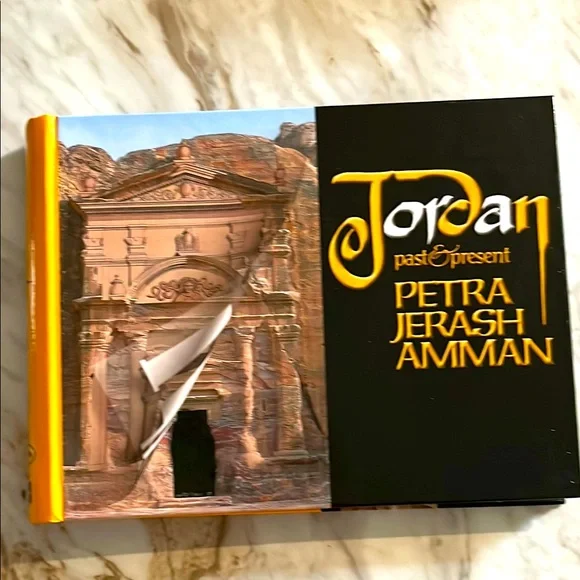 Jordan: Past and Present Spiral-Bound Hardcover With Clear Overlays Then & Now - Picture 1 of 12